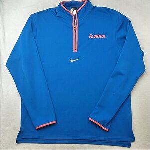 Y2K Nike Florida Florida Gators Quarter-Zip Pullover men’s size large